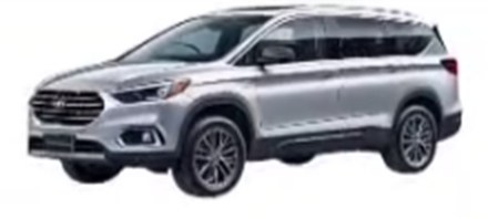 SUV taxi, silver